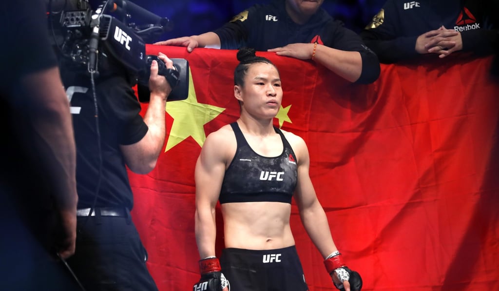 Zhang Weili ahead of her title defence against Joanna Jedrzejczyk. Photo: AP