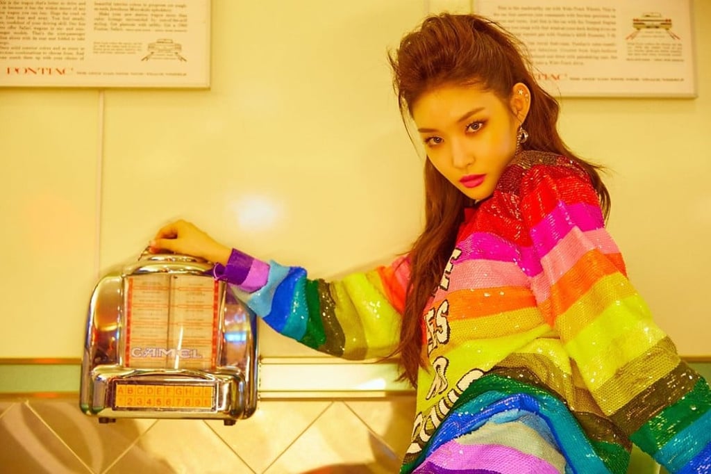 Chungha is setting her sights on the US market.
