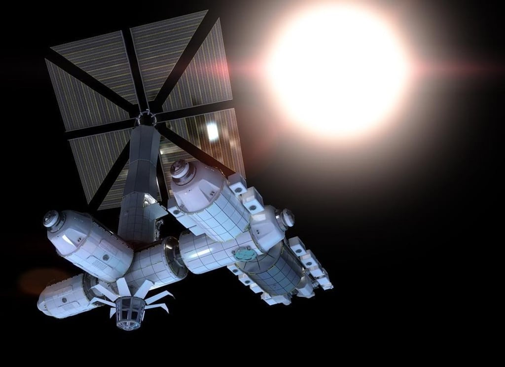 Axiom Space Station. Photo: @axiom.space/Instagram