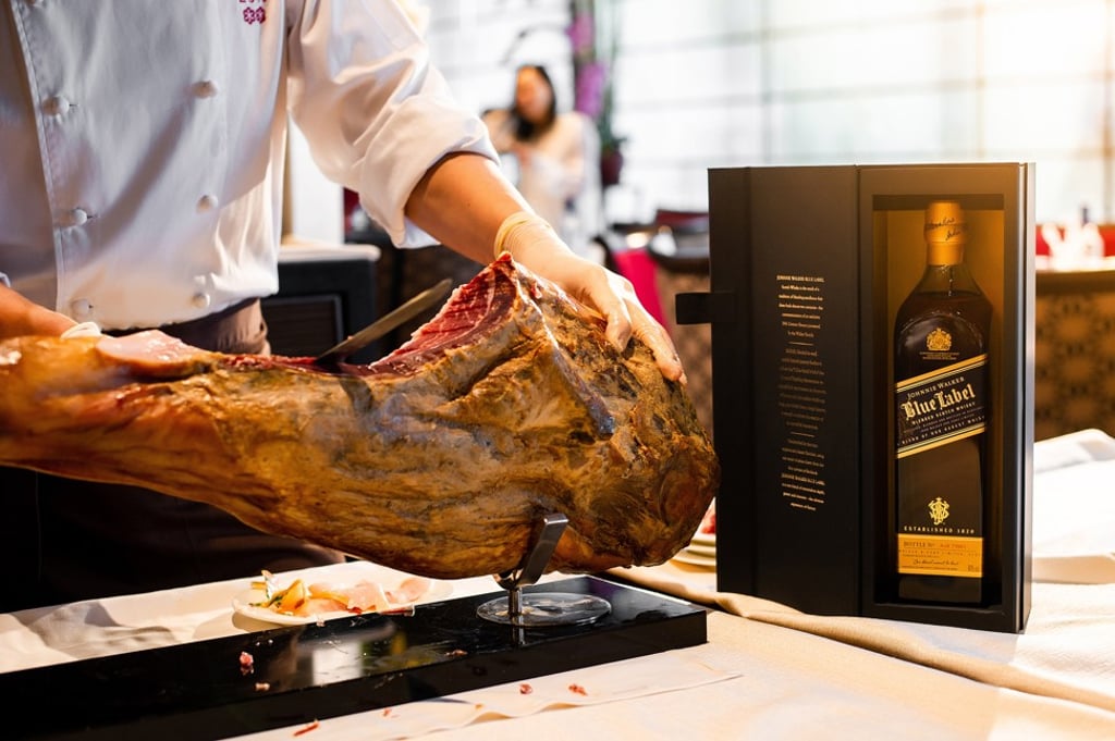 The blended Scotch whisky apparently pairs well with both Western and Chinese cuisine. Photo: Johnnie Walker