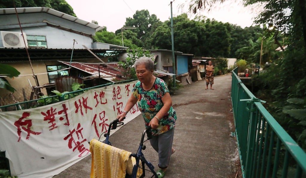 An earlier controversy in Wang Chau involved the eviction of non-indigenous villagers. Photo: Edward Wong
