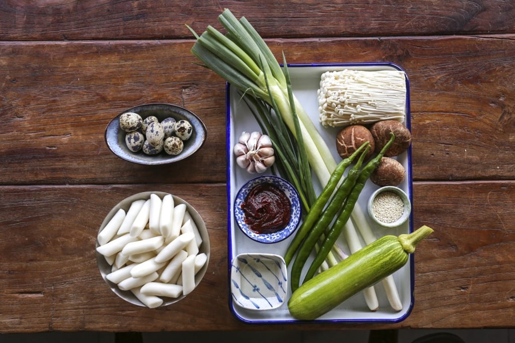 The ingredients for the dish. Photo: Jonathan Wong