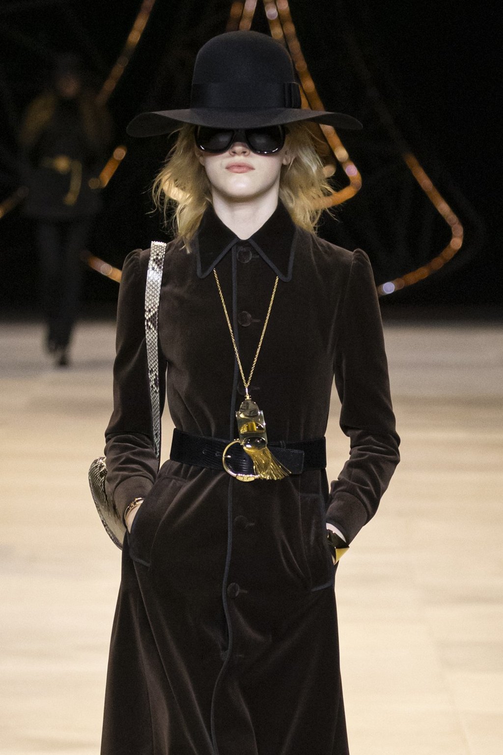 An outfit from Celine's Winter 2020 collection An outfit from Celine's Winter 2020 collection