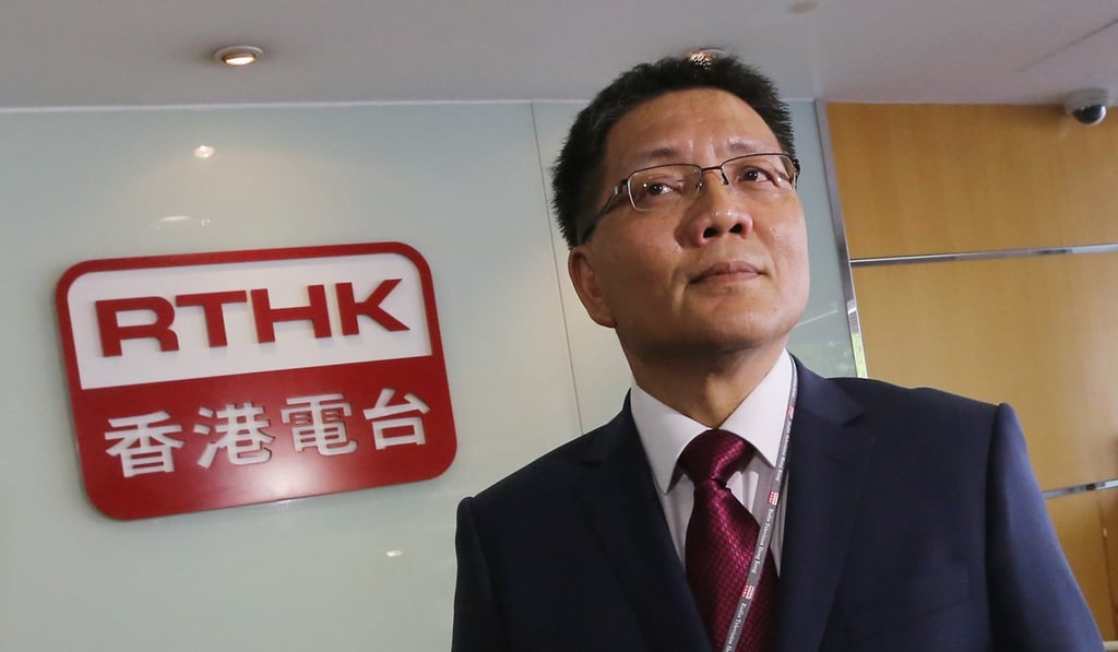 RTHK chief Leung Ka-wing sent a letter to staff (and media) on Thursday laying out the public broadcaster’s response to recent criticisms from police. Photo: Sam Tsang