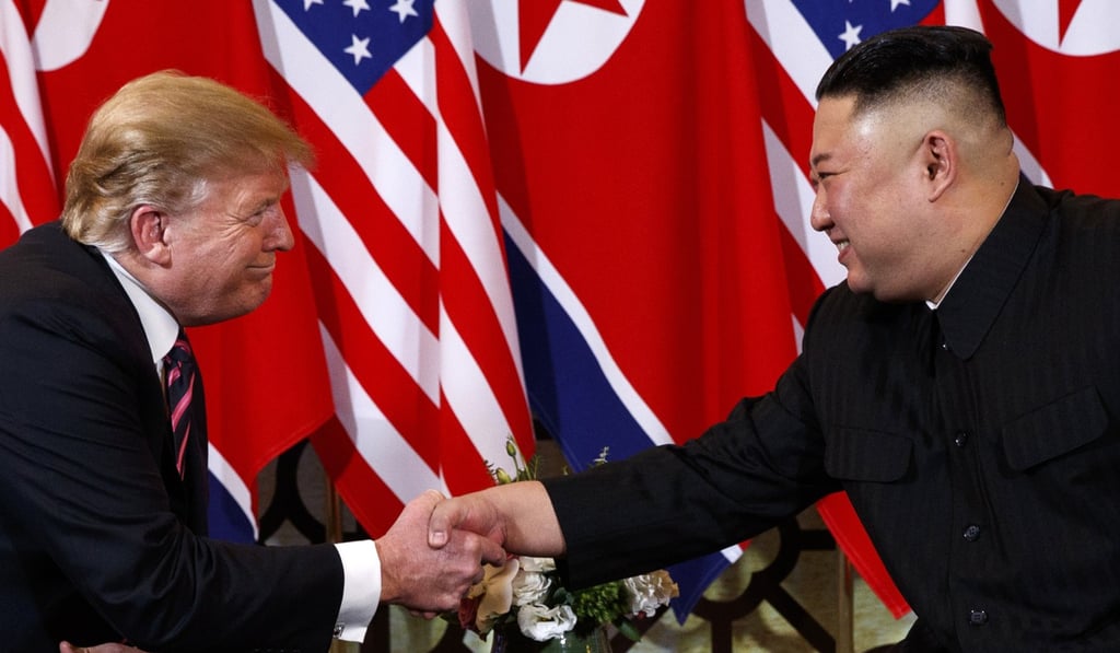 Trump’s praising of autocratic leaders such as North Korea’s Kim Jong-un has set a discordant tone for democracy promotion efforts. Photo: AP