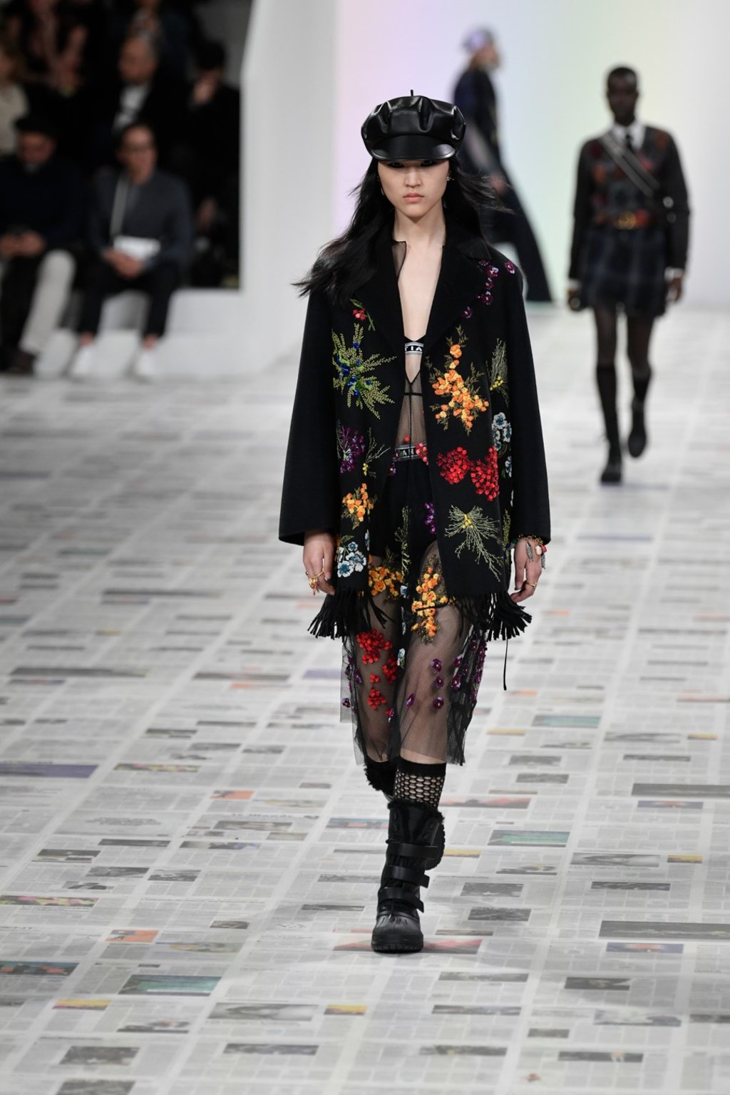 Dior’s autumn/winter 2020 show took place at The Tuileries Garden in Paris. Dior announced a five-year restoration plan for the landmark in partnership with the Louvre. Photo: Xinhua Dior’s autumn/winter 2020 show took place at The Tuileries Garden in Paris. Dior announced a five-year restoration plan for the landmark in partnership with the Louvre. Photo: Xinhua
