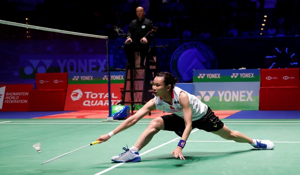 Tai Tzu-Ying of Taiwan takes her third women’s singles crown at the All England Open Badminton Championships. Photo: Reuters