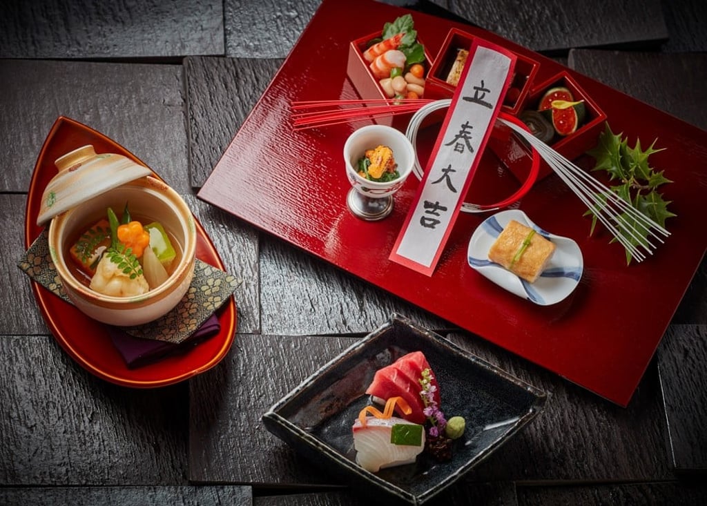 Yamazato is known for Kyoto kaiseki menus. Yamazato is known for Kyoto kaiseki menus.