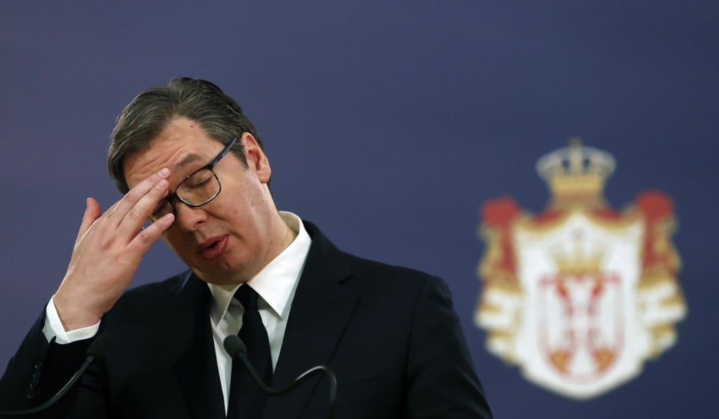 Serbian President Aleksandar Vucic. Photo: AP