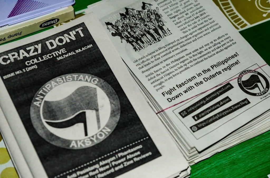 Leaflet at the 15th anniversary gig of the Crazy Don't Collective. Photo: Sheng Dytioco Leaflet at the 15th anniversary gig of the Crazy Don't Collective. Photo: Sheng Dytioco