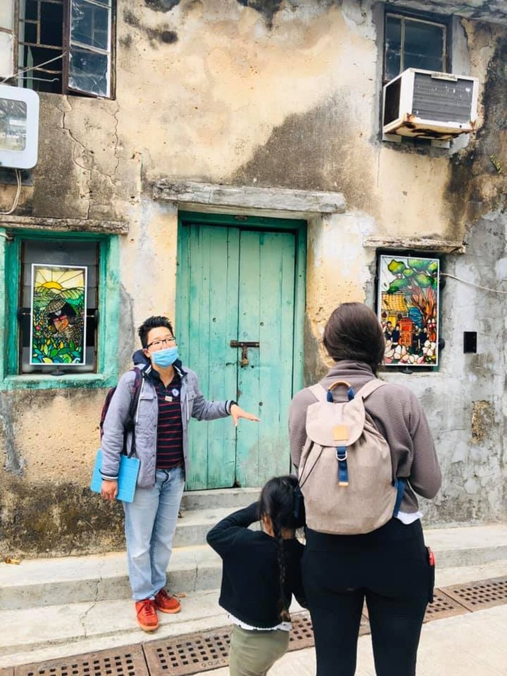 Encompass HK founder Benita Chick leading a tour of a Hakka village in Yim Tin Tsai. Photo: Encompass HK Encompass HK founder Benita Chick leading a tour of a Hakka village in Yim Tin Tsai. Photo: Encompass HK