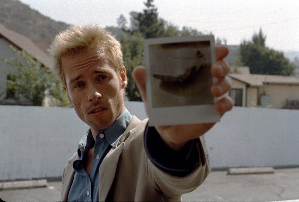Guy Pearce in his breakout role, Christopher Nolan’s Memento. Photo: handout