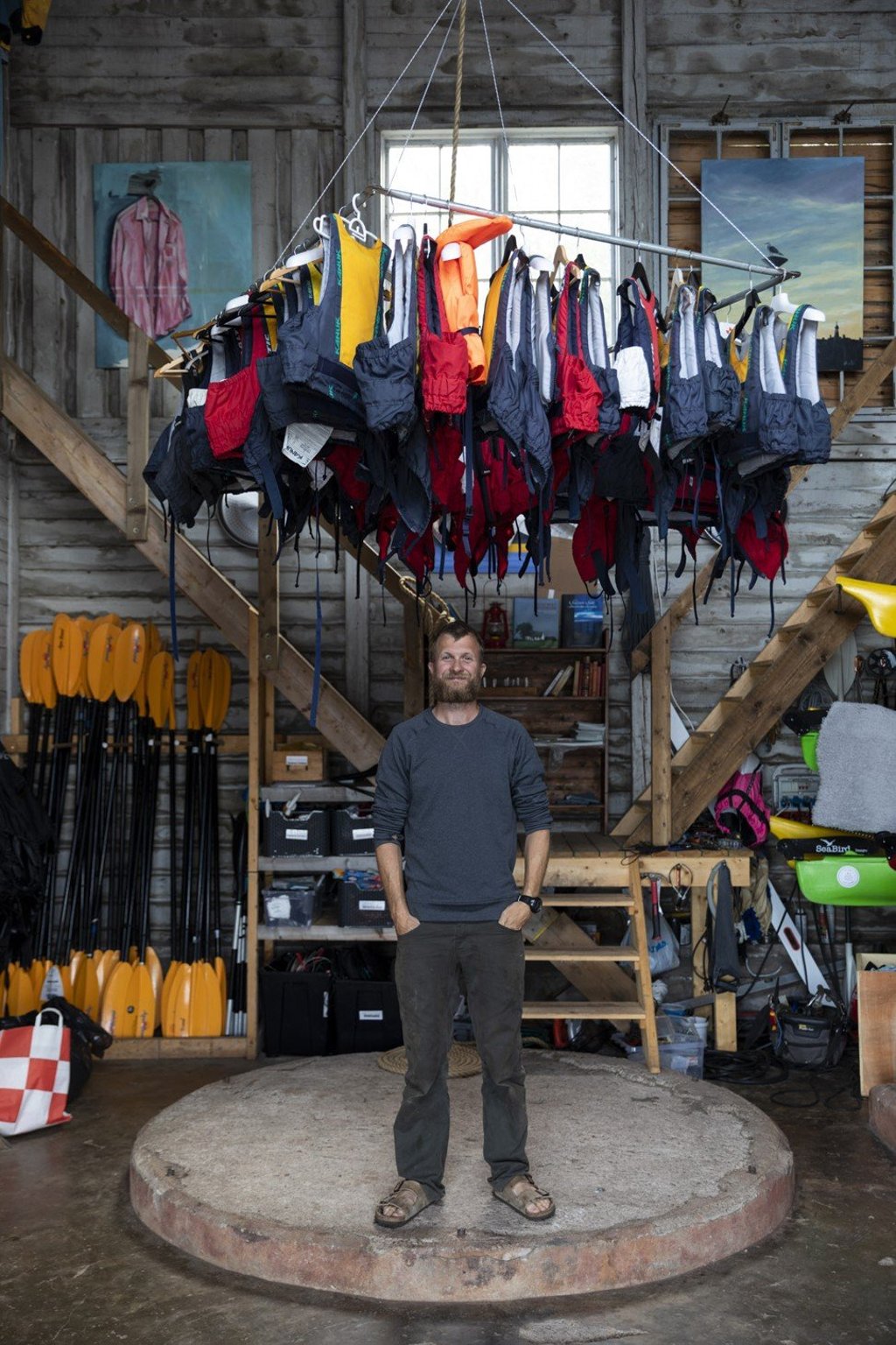 David Kvart of Fejan Outdoor. Photo: Henrik Trygg