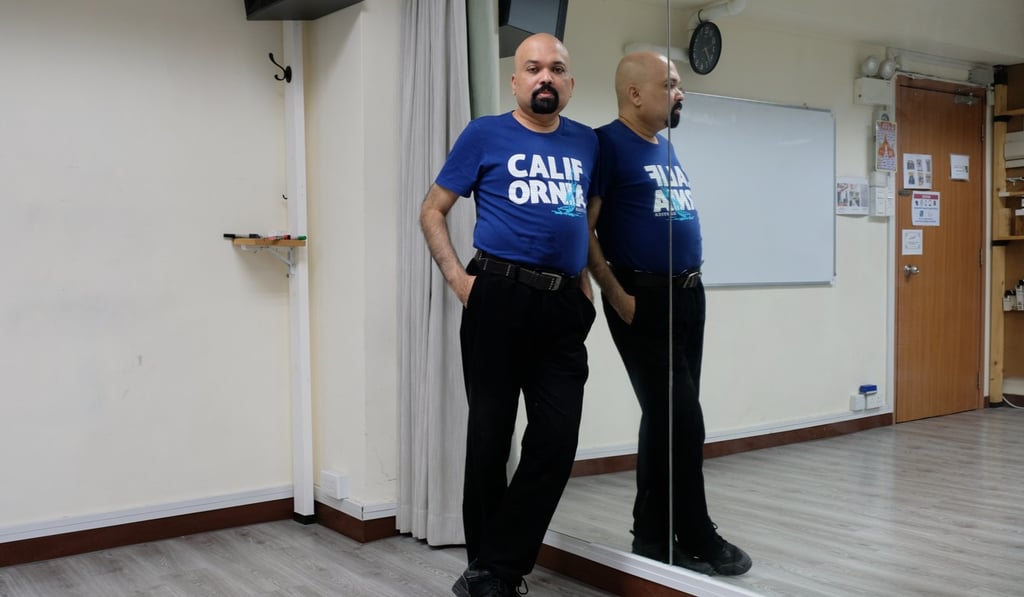 Javed Rasool, 48, has been teaching salsa in Hong Kong since 2007. Photo: Albert Han