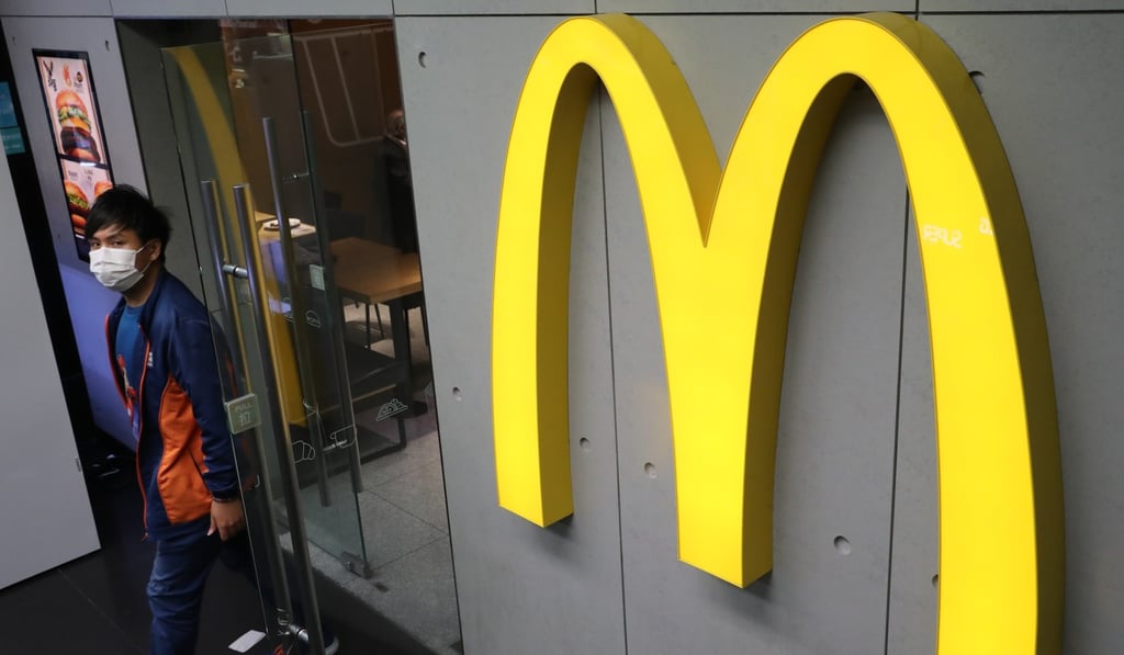 McDonald’s has suspended dine-in services after 6pm at all its branches across Hong Kong for two weeks. Photo: Edmond So