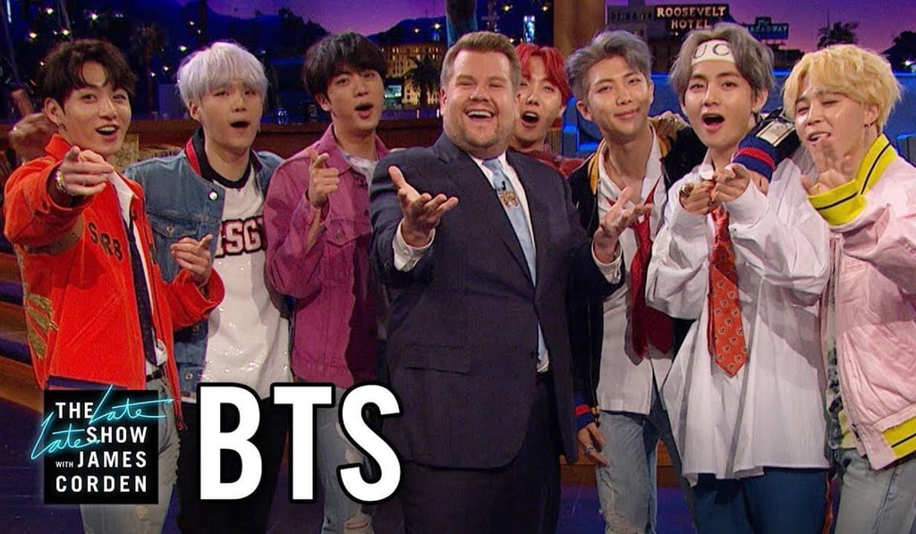 James Corden will host the special show from his garage.