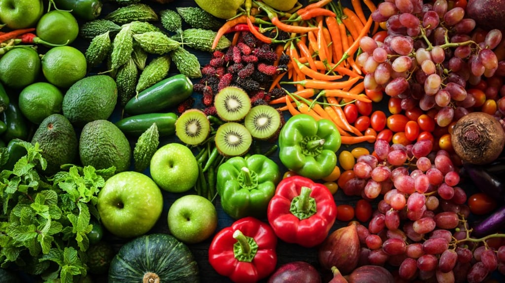 Fresh fruits and vegetables are vital for a healthy lifestyle. Photo: Getty Images/iStock
