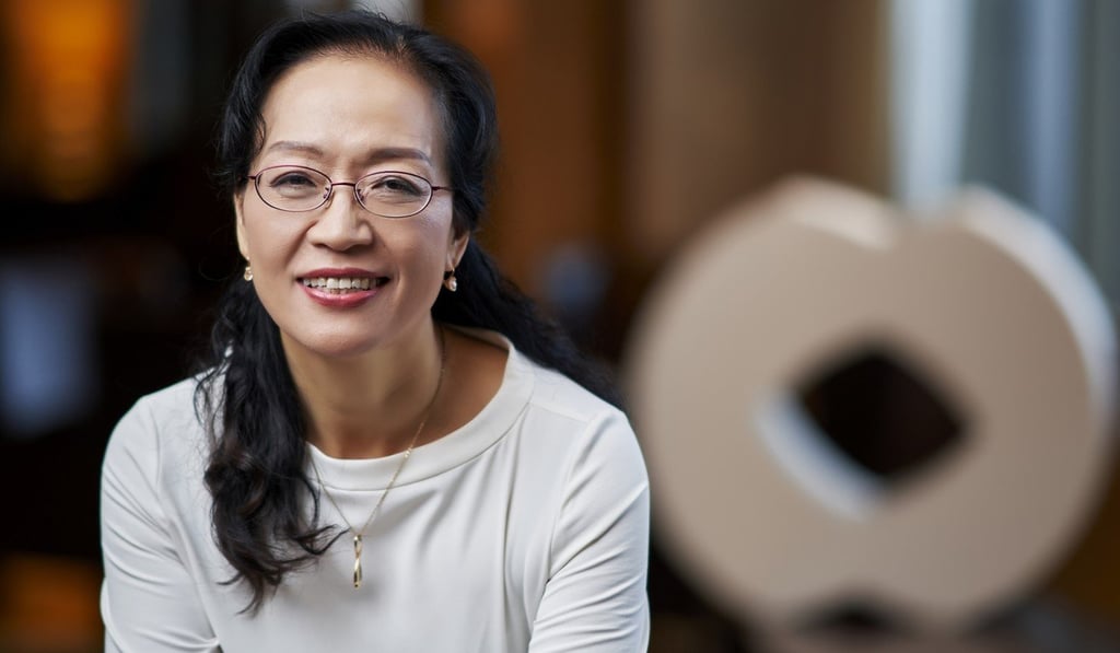 Joan Shen Huaqiong, chief executive of I-Mab Biopharma, has filed for regulatory approval in the US to use the drug candidate TJM2 in clinical trials for Covid-19. Photo: Handout