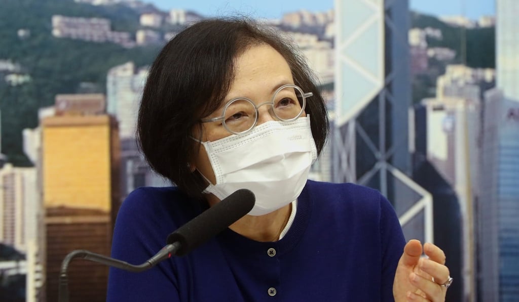 Hong Kong health minister Sophia Chan. Photo: Edmond So