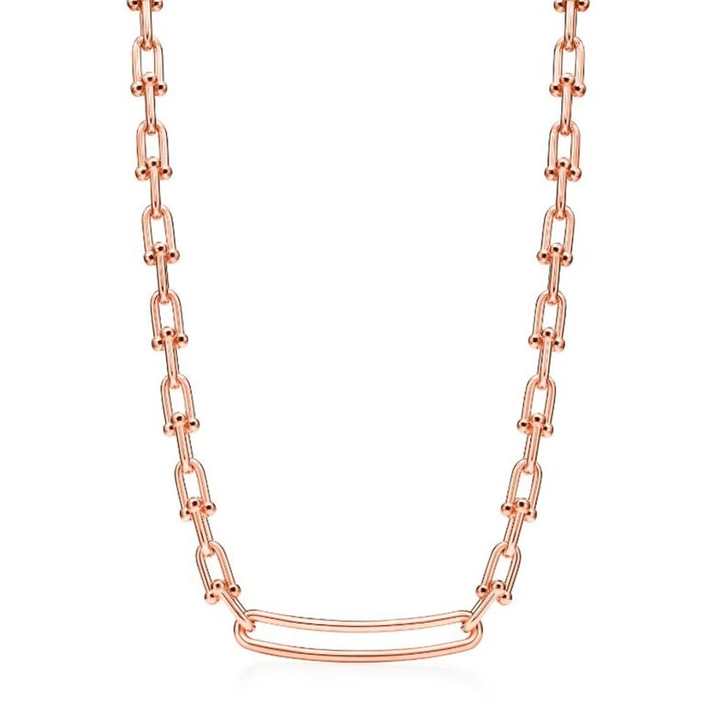 Jo Yi-seo wore the Tiffany HardWear link necklace on Itaewon Class. Photo: Tiffany & Co.
