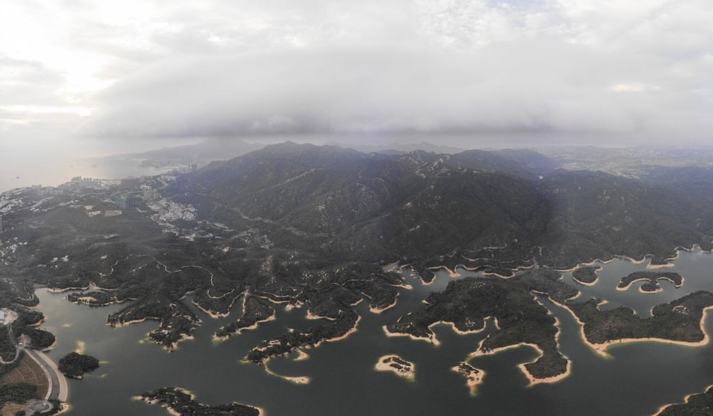 The helicopter crashed in Tai Lam Country Park, the Security Bureau said. Photo: Martin Chan