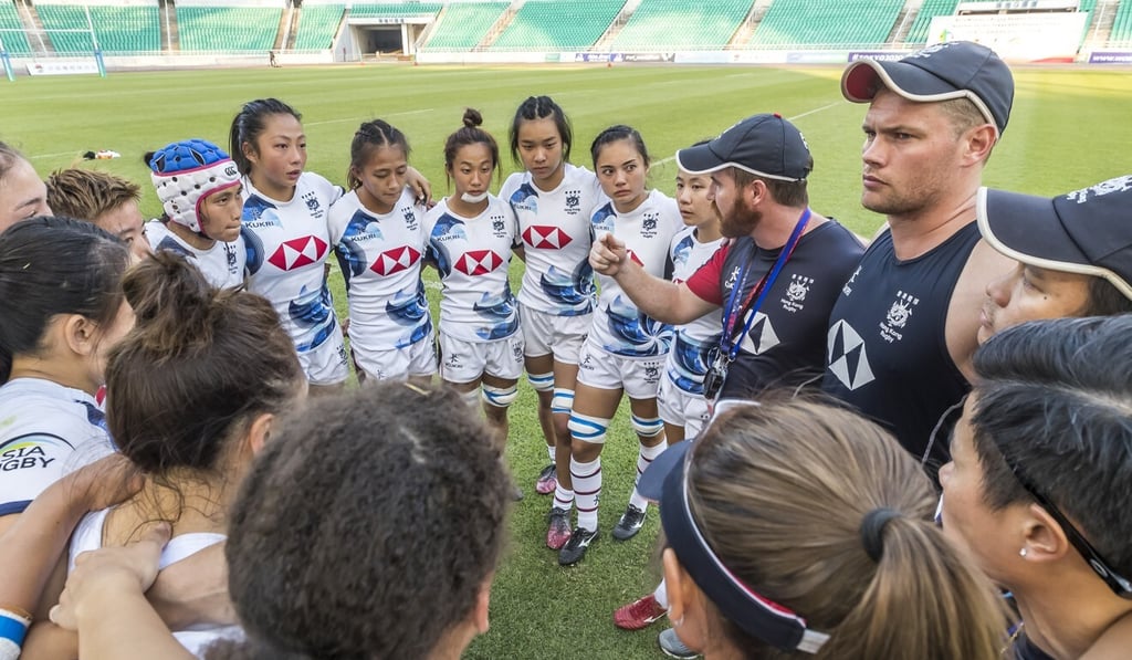 Women’s sevens head coach Iain Monaghan said they are taking the situation week by week. Photo: HKRU