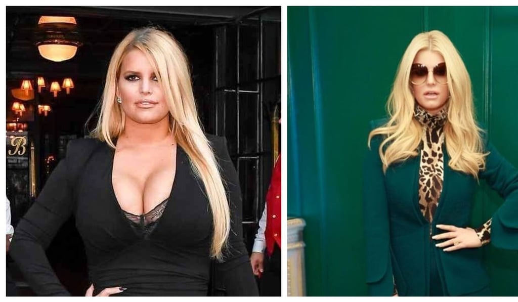 Jessica Simpson lost more than 45kg. Photo: Instagram