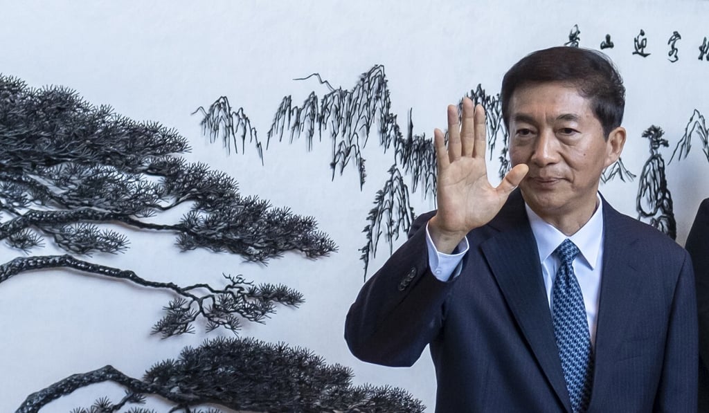 Luo Huining, director of the central government’s liaison office in Hong Kong. Photo: Bloomberg