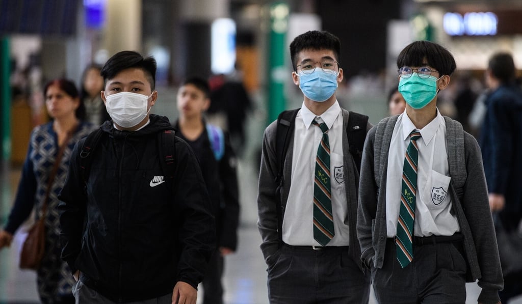 Students said studying at home without support from their schools and teachers have left them feeling helpless ahead of this year’s DSE exams. Photo: AFP
