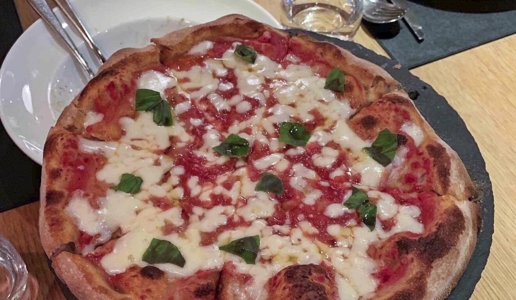 The bufala pizza at CIAK – In The Kitchen, the best pizza in Hong Kong, according to Guillaume Kaminer.