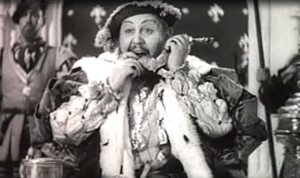 Charles Laughton became the first actor in a British film to win an Oscar for his portrayal of the monarch in The Private Life of Henry VIII in 1933. Photo: Handout