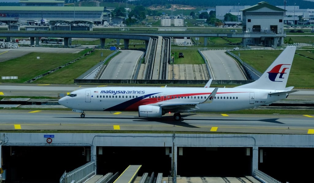 A Boeing Co. 737 aircraft, operated by Malaysian Airlines, at Kuala Lumpur International Airport. Photo: Bloomberg