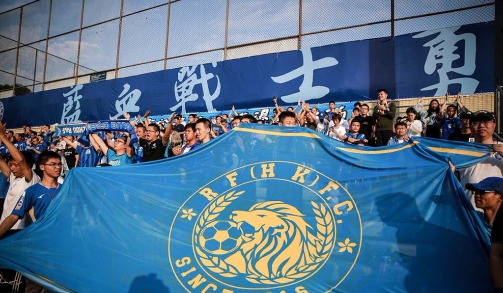Guangzhou-based R&F are leading the Hong Kong Premier League table. Photo: R&F Twitter