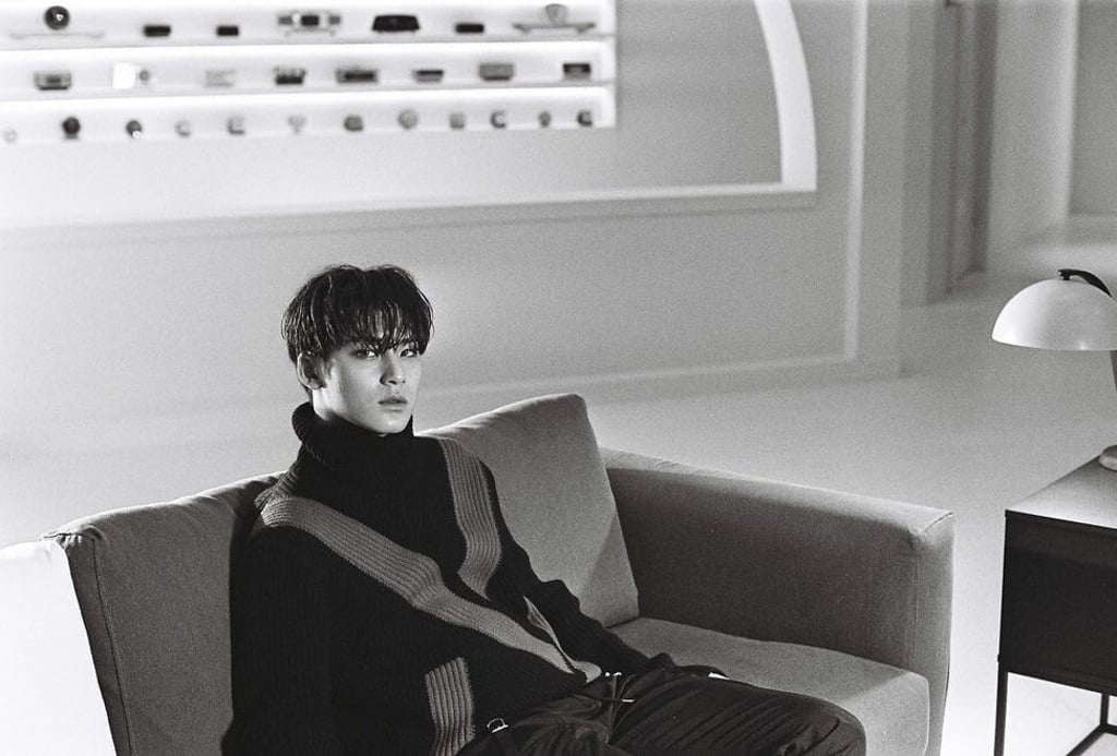 Mingyu, moody and soulful. Photo: @min9yu_k/Instagram Mingyu, moody and soulful. Photo: @min9yu_k/Instagram