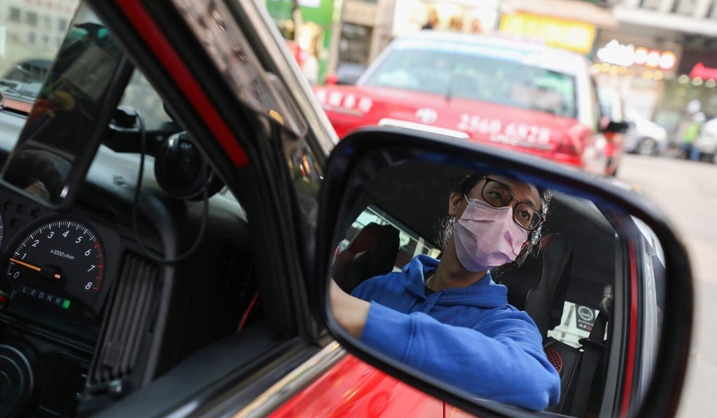 Tom Ku was robbed in his own cab near Tai Kok Tsui in April. Photo: Nora Tam