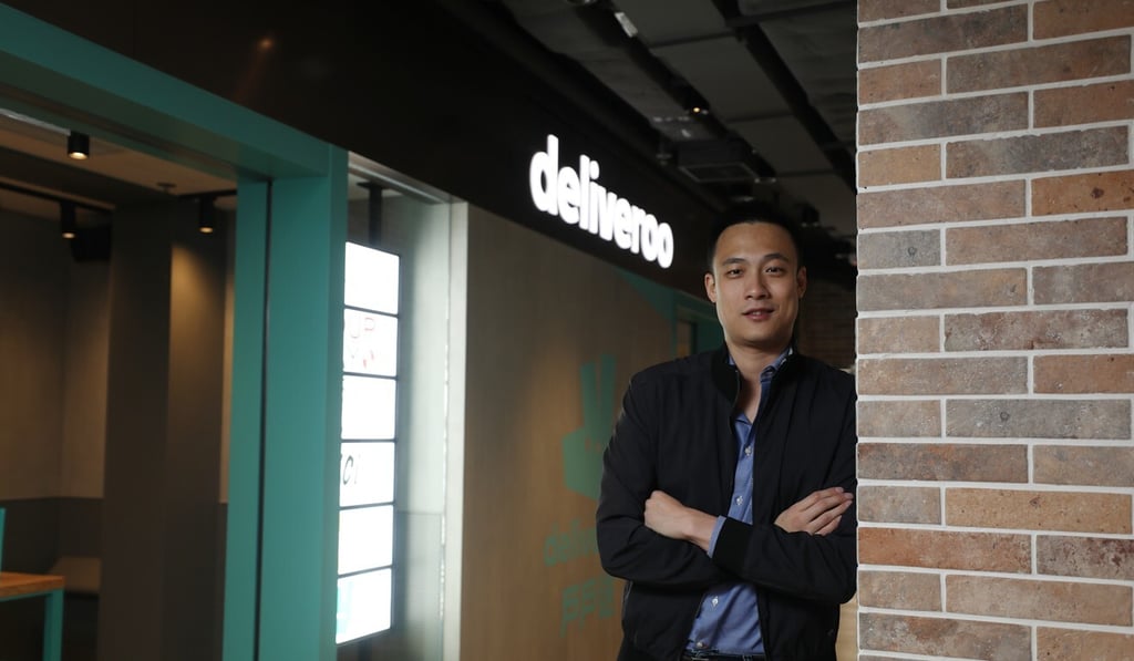 Brian Lo, general manager of Deliveroo. Photo: Xiaomei Chen