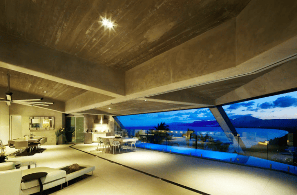 On top of the world, looking down on Port Douglas