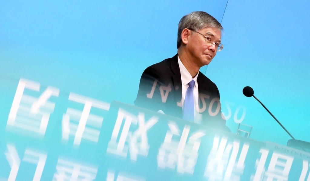 Secretary for Labour and Welfare Law Chi-kwong on Tuesday said every dime sent to employers via Hong Kong’s new wage subsidy scheme must go directly to their employees. Photo: Felix Wong