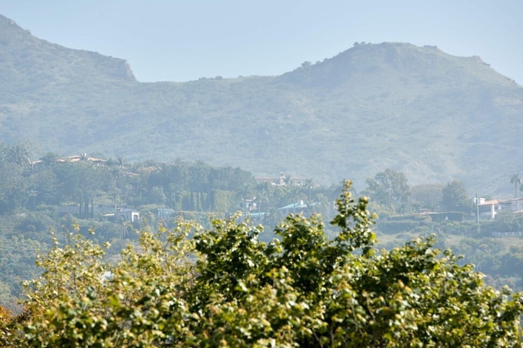 The gated neighbourhood where Harry and Meghan are looking to establish their residence, Serra Retreat in Malibu, California. Photo: AFP