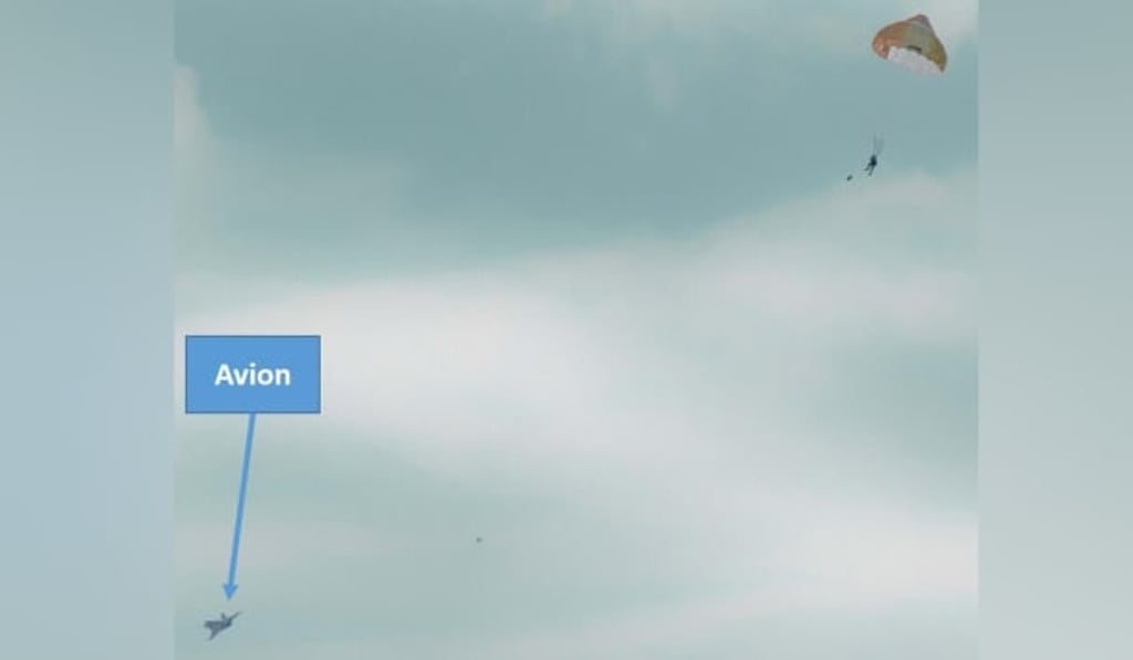 An image of the incident from the French government report. Photo: Bureau of Enquiry and Analysis for Civil Aviation Safety