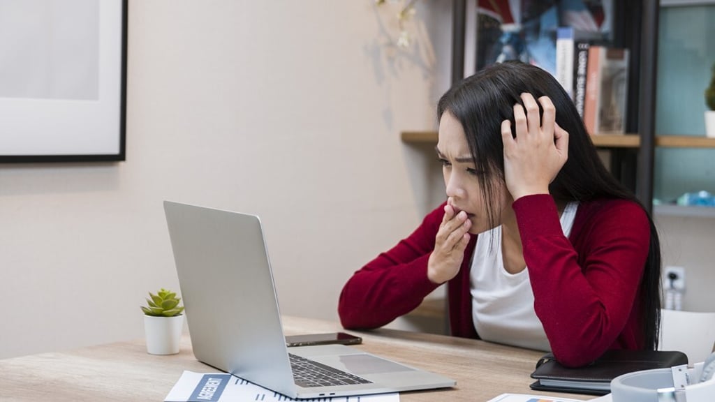 Frustration can easily set in when confined at home. Photo: Getty Images