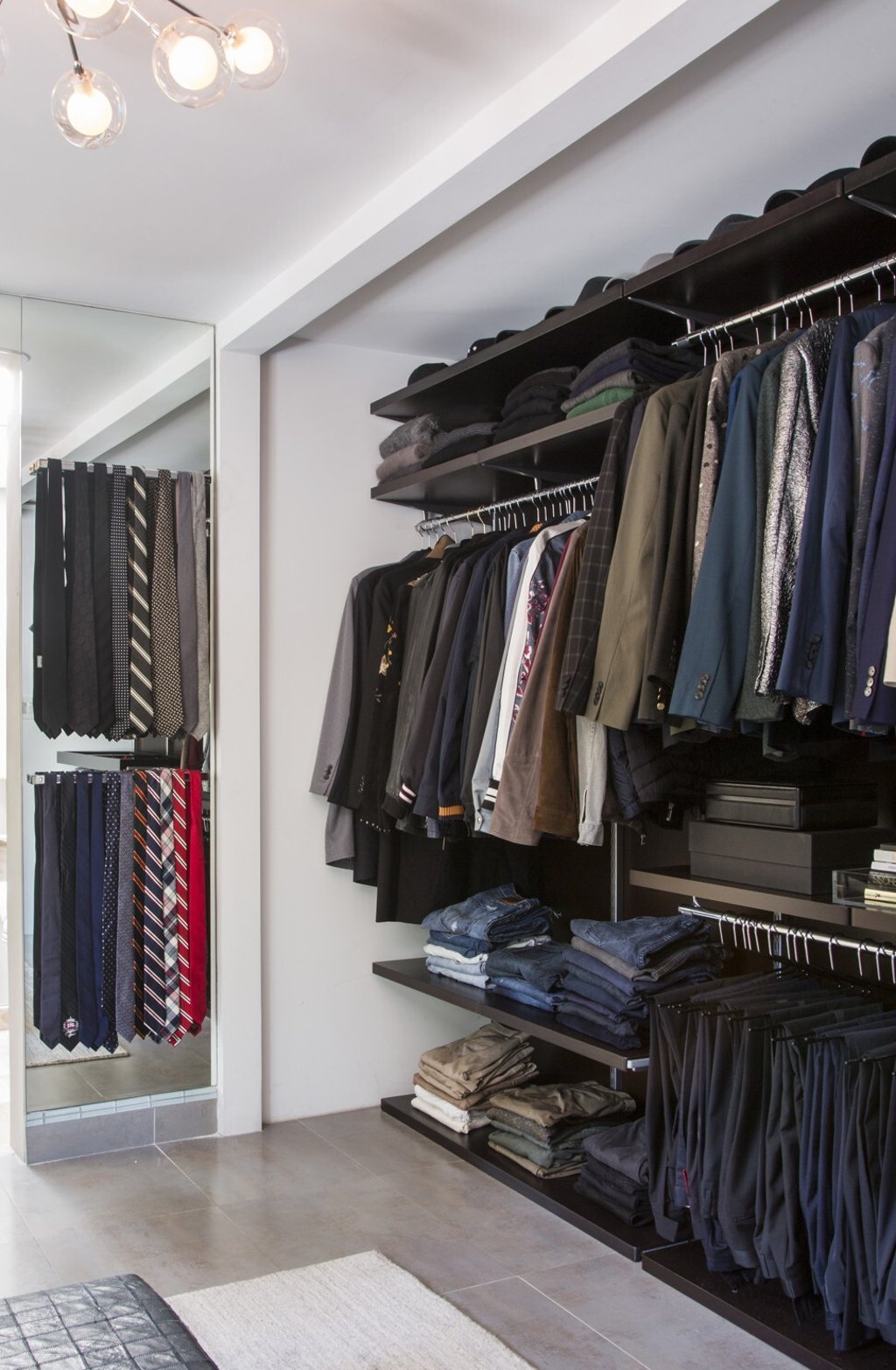 Organising your wardrobe doesn’t have to be a painful experience, Adams says.