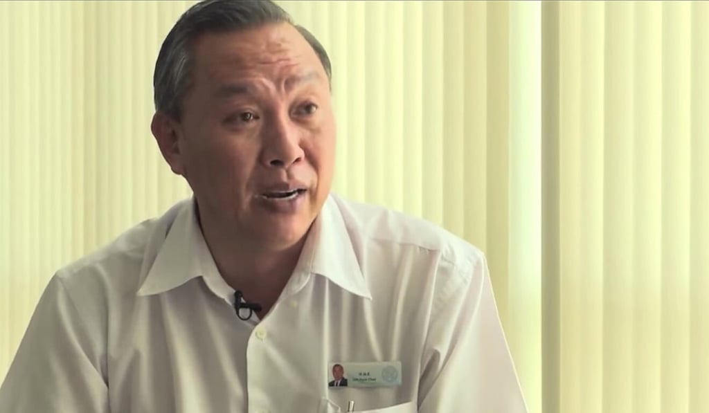 Lim Hock Chee, chief executive of supermarket chain Sheng Siong. Photo: Singapore Institute of Technology Lim Hock Chee, chief executive of supermarket chain Sheng Siong. Photo: Singapore Institute of Technology