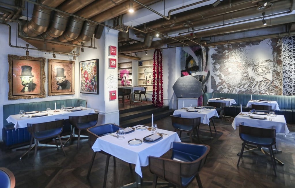 Bibo was packed with contemporary art works. Now it’s closed. Photo: Jonathan Wong