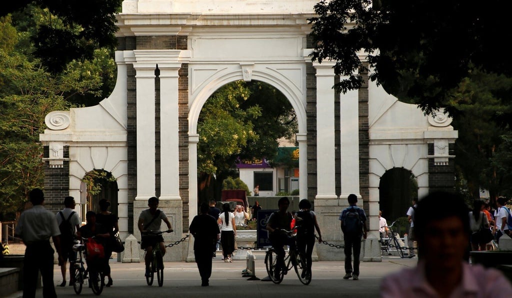 Tsinghua University, founded in 1911, is one of China’s oldest and most esteemed universities. Photo: Reuters