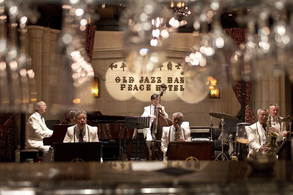 A jazz band playing at the Peace Hotel in Shanghai, China. Photo: Corbis via Getty Images