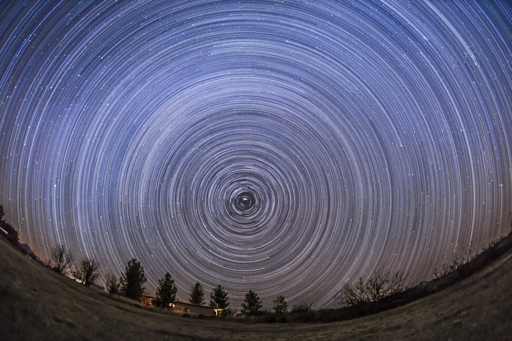 Circumpolar star trails photographed in southern Arizona. Photo: Getty Images