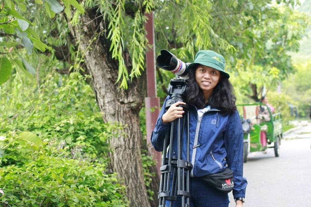 Freelance filmmaker Anita Reza Zein now spends most of her time at home as her projects have all been frozen due to the spread of Covid-19. Photo: Anita Reza Zein