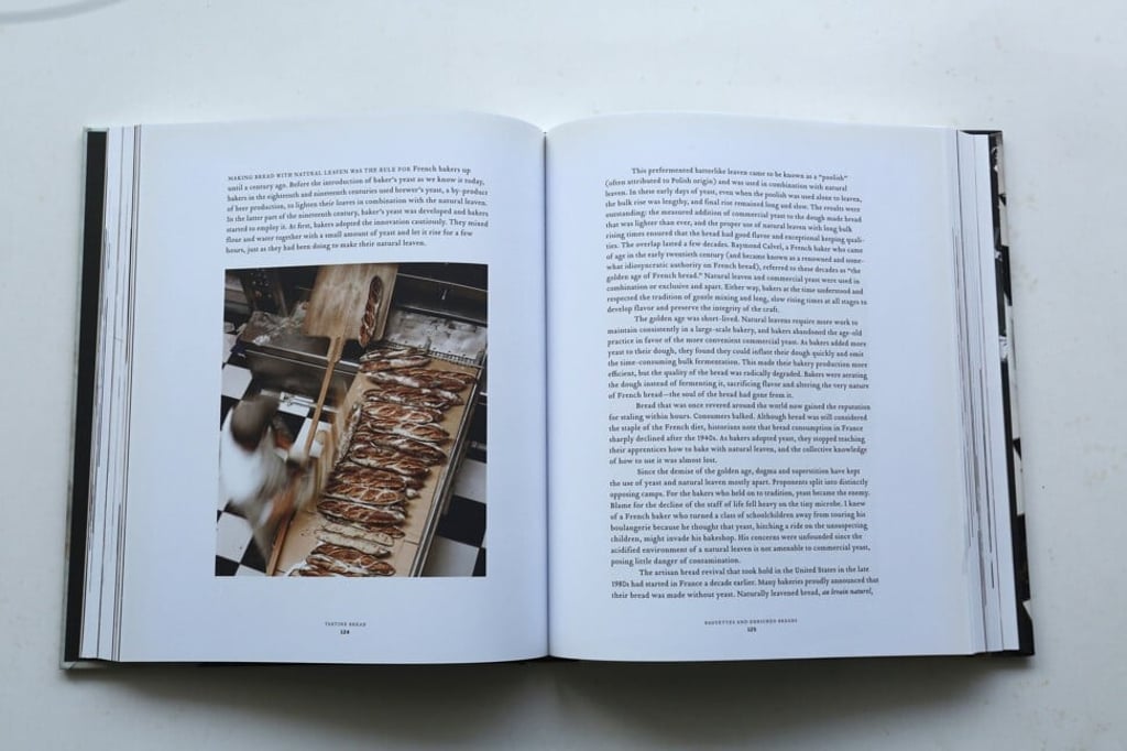 A spread from the book, Tartine Bread, by Chad Robertson. Photo: SCMP / Jonathan Wong