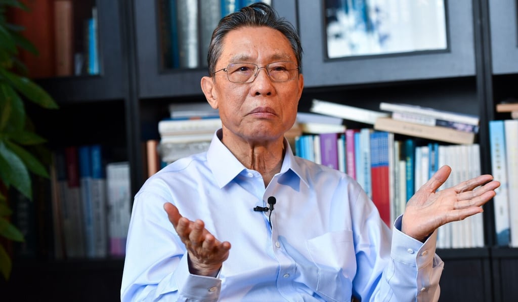 Epidemiologist Zhong Nanshan said the country “should move on”. Photo: Xinhua